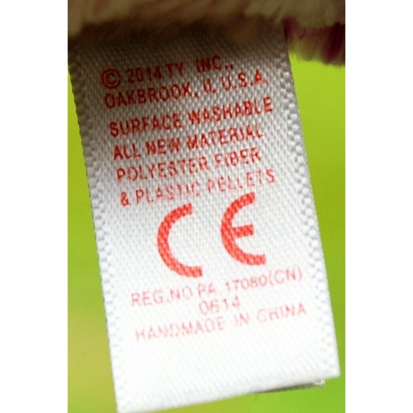 2 TY Beanie Boos Blue Pink Cat Leopard Leona Glamo - Picture 12 of 12